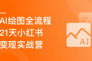 AI+DeepSeek绘画实战营，小红书商业变现全流程（包更新）