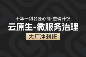 【Y99】马哥云原生/微服务治理大厂冲刺班/名师亲授